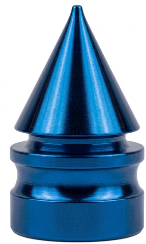 `A NEW ITEM - Valve Cap Pointed Cone, Blue, A/V (sold individually)