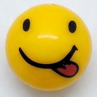 `A NEW ITEM - Valve Cap EMOJI - Tongue Out, A/V (sold individually)
