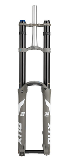 `A NEW ITEM - DOWNHILL/FREERIDE  FORK SF25-RUX38-EVO-BOOST-EQ-RC+-PCS-T 29", 200mmTravel  tool type axle 20 x 110mm, air spring Tapered Streerer, Grey YS7341