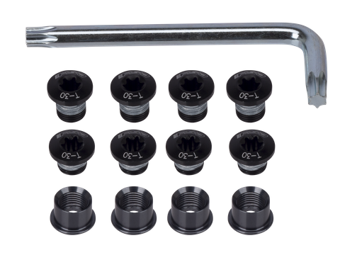 `A NEW ITEM - BOLTS KIT CK-700A BLK W/T-30TORX WRENCH FSA LOGO