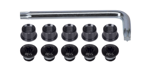 `A NEW ITEM - BOLTS KIT CK-800E BLK W/T-30 TORX WRENCH FSA LOGO