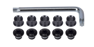 `A NEW ITEM - BOLTS KIT CK-800E BLK W/T-30 TORX WRENCH FSA LOGO