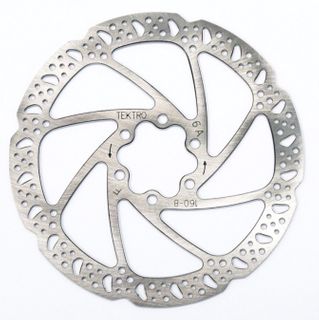 DISC ROTOR - Tektro, 160mm, Includes Bolts, Excellent Heat Tolerance & Dispersion, 130 Grams
