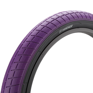 "NEW" - TRACKER TYRE 20 X 2.4" PURPLE W/ BLACK WALL