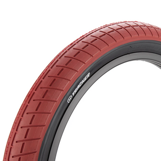 "NEW" - TRACKER TYRE 20 X 2.4" RED W/ BLACK WALL