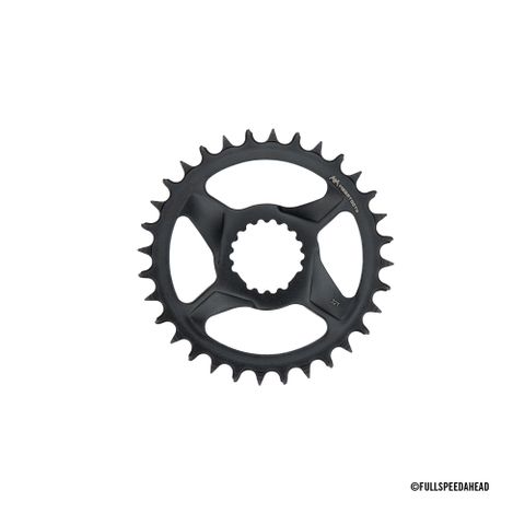 38T | Direct Mount | Megatooth Shimano 12 Speed | Black Alloy - FSA Chainring