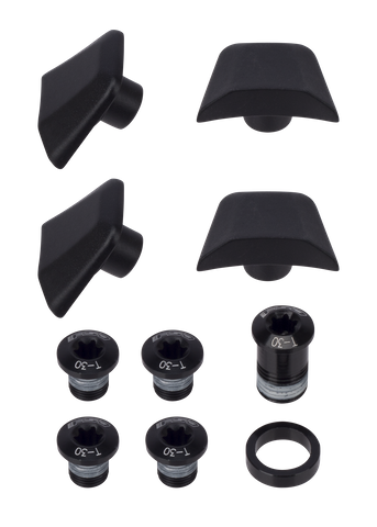 "NEW" - SL-K Road ABS 386EVO | Black - FSA Chainring Bolt Kit & Tab Cover