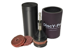 `A NEW ITEM - DiscY-Pro Rotor Surfacing Kit | Tool + 3 Pad Sets | Rotor Maintenance System