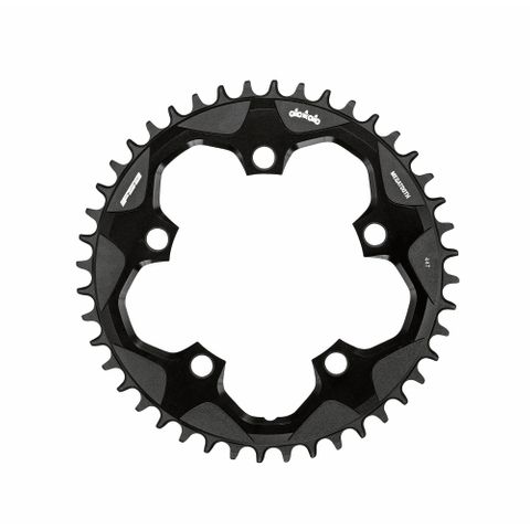 44T | 110BCD | 5 Bolt | Megatooth 1x | Black Alloy - FSA Chainring