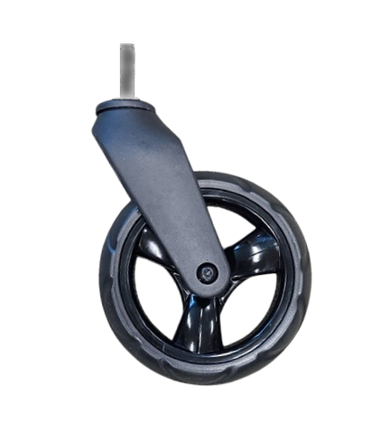 Replacement FRONT wheel (with fork) for 9802 trailer