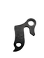 META CNC DERAILLEUR HANGER  - BLACK anodised, Model 12, Material 6061 T651 Aviation Aluminium, CNC Machined, Merida, Fuji, Schwinn, Jamis , etc