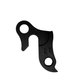 META CNC DERAILLEUR HANGER  - BLACK anodised, Model 12, Material 6061 T651 Aviation Aluminium, CNC Machined, Merida, Fuji, Schwinn, Jamis , etc