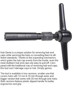 Unior  Hub Genie  - 1758/4, : 627272 (12 & 15mm hubs)  Professional Bicycle tool, quality guaranteed