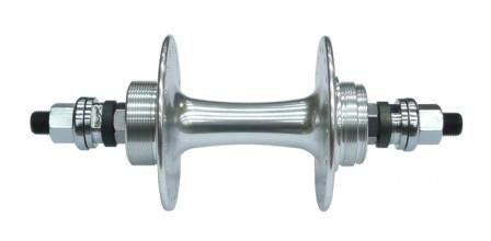 Hub Sturmey Archer 28H rear Silver Double Sided Sealed Bearing High Flange Track  HBT30R - 120/130mm O.L.D. Fixed/Free