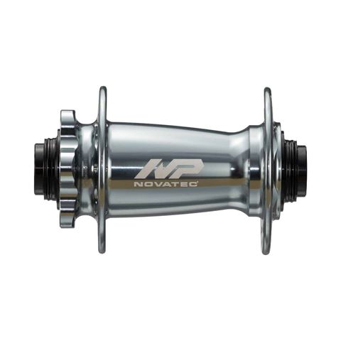 Hub, Novatec Front 6 Bolt BOOST DISC Grey 32H 15mm T/A x 110mm OLD - SEALED BEARINGS