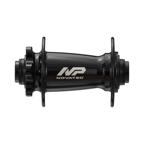 Hub, Novatec Front 6 Bolt BOOST DISC Black 32H 15mm T/A x 110mm OLD - SEALED BEARINGS