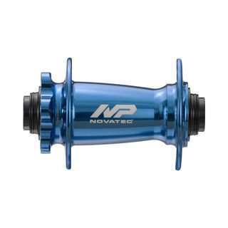 `A NEW ITEM - Hub, Novatec Front 6 Bolt BOOST DISC Blue 32H 15mm T/A x 110mm OLD - SEALED BEARINGS