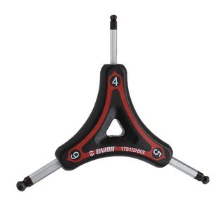 Unior Three-legged hex wrench, ball end 4/5/6  624910 Professional Bicycle tool, quality guaranteed