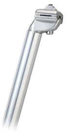 SEATPOST  25.0 x 400mm, Micro-Adjust, Alloy SILVER