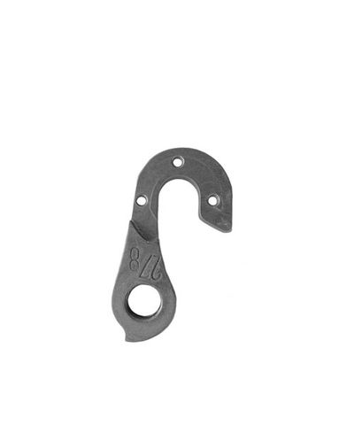 META CNC DERAILLEUR HANGER  - Model 278, Material 6061 T651 Aviation Aluminium, CNC Machined, Silver, Eddy Merckx Leige & Roubaix