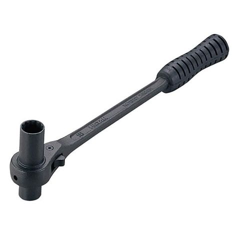 Hozan Tool C-160 Ratcheting Hub Nut/Bracket Axle Wrench 14mm-15mm