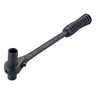 Hozan Tool C-160 Ratcheting Hub Nut/Bracket Axle Wrench 14mm-15mm