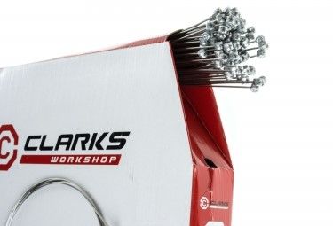 Brake Cables, File box qty 100, Die drawn, stainless steel Slick wire, 2000mm, barrel nipple MTB only,