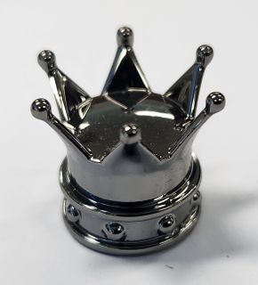 `A NEW ITEM - Valve Cap CHARCOAL Crown, A/V (Sold Individually)