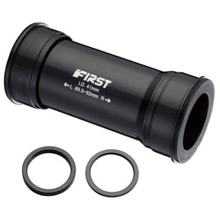 `A NEW ITEM - BOTTOM BRACKET SET - for Sram Dub, Alloy, w/2 sealed bearing, for shell 89.5-92mm, Press-Fit, for DUB 28.99 spindle & inner shell Dia.41mm, ANOD black