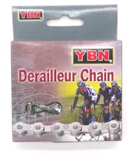 CHAIN - 6 Speed - YBN S20 - 114L - BROWN - w/Connect Link