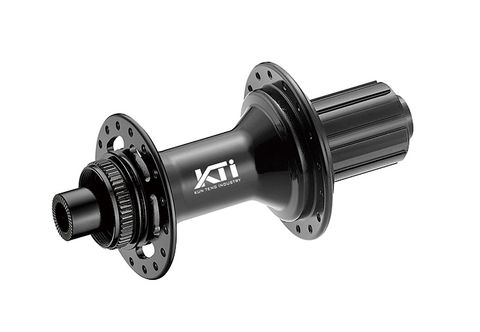 NEW ITEM - HUB "KT" Brand 612 POE 0.5 engagement- REAR - 12 x 148mm BOOST Centrelock without thru axle - 32H - Sealed Bearings - for Shimano HG 11 speed - ANOD Black - W/KT logo