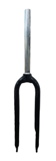 700/622 - O.D. 28.6mm, I.D. 24.8mm - Threadless Fork with Alloy Legs, Chromoly Stem & Disc Mount, 85mm Clearance