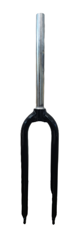 700/622 - O.D. 28.6mm, I.D. 24.8mm - Threadless Fork with Alloy Legs, Chromoly Stem & Disc Mount, 85mm Clearance