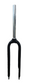 700/622 - O.D. 28.6mm, I.D. 24.8mm - Threadless Fork with Alloy Legs, Chromoly Stem & Disc Mount, 85mm Clearance