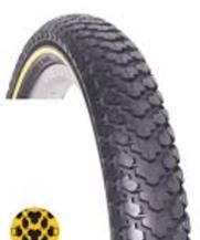 TYRE  24 x 2.125 BLACK (54-507) , HEAVY DUTY - extra THICK casing - , Quality Vee Rubber product