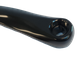 152mm - Left Diamond Taper Crank Arm - 27mm Offset, Alloy, Black