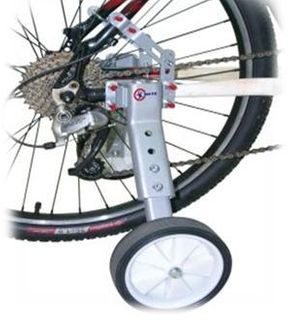 TRAINING WHEELS  22-28, Stabilizer (rated to 100Kg) Made in Taiwan