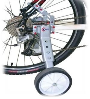 TRAINING WHEELS  22-28, Stabilizer (rated to 100Kg) Made in Taiwan