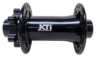 A NEW ITEM - KT Hub - Front 6 Bolt Disc, 32H, BOOST 20 x 110mm, alloy, black