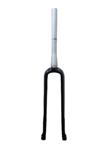 700/622 - O.D. 28.6mm, I.D. 24.3mm, 12 x 100mm - Threadless Fork With Tapered Alloy Stem, Flat Mount & Mudguard Mount, 73mm Clearance