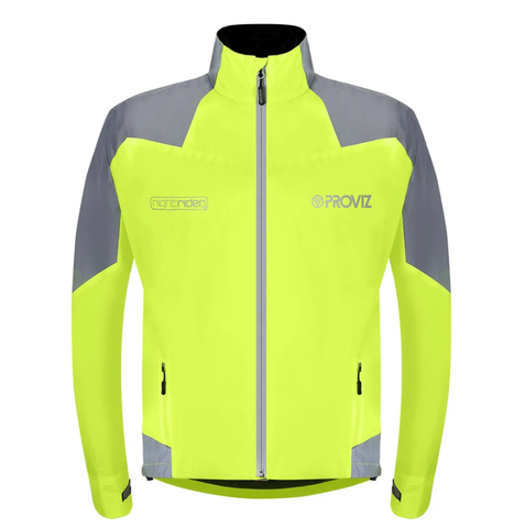 PROVIZ Nightrider Jacket Yellow (XXL) - High Visibility Jacket PV1504