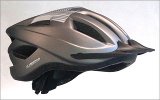 FLIGHT HELMET  -  Rec Range, Inmould, Australian Standards Approved, MATT TITANIUM / SILVER  -  54-56cm SMALL