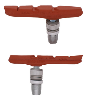 `A NEW ITEM - BRAKE PADS - KOOL STOP  SALLMON COMPOUNT  T-LINE THREADED  KSTLTSA
