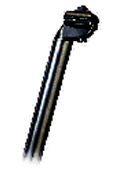 SEATPOST  25.4 x 350mm, Micro-Adjust, Alloy BLACK