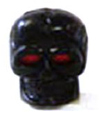 VALVE CAP SKELETON BLACK