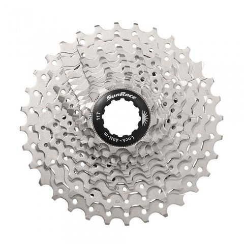 CASSETTE - 11 Speed, 11-32T, Silver, Quality Sunrace cassette