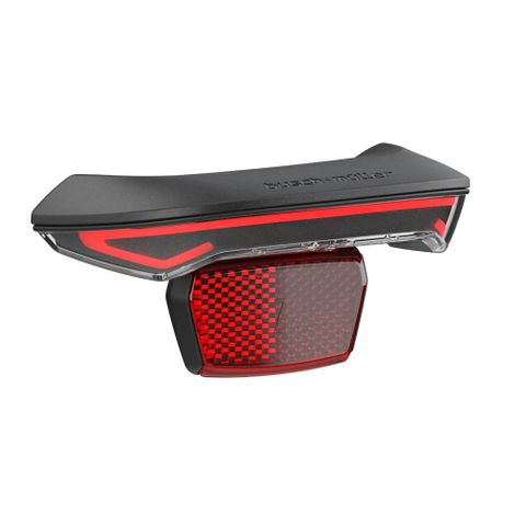 BUSCH & MULLER  Rear E-Bike Light -  Kite E,  (E-BIKE ONLY, NOT FOR DYNAMO, DC input 5-15V) includes wires and clips
