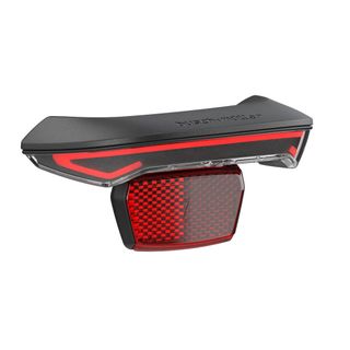 `A NEW ITEM - BUSCH & MULLER  Rear E-Bike Light -  Kite E,  (E-BIKE ONLY, NOT FOR DYNAMO, DC input 5-15V) includes wires and clips