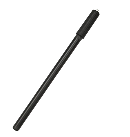 PUMP  16' STEEL BLACK  w/6" connector & clip, fit on A/V,