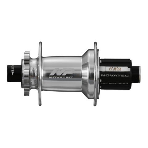 Hub, Novatec Rear 6 Bolt BOOST DISC Silver 32H 12mm T/A x 148mm OLD - SEALED BEARINGS